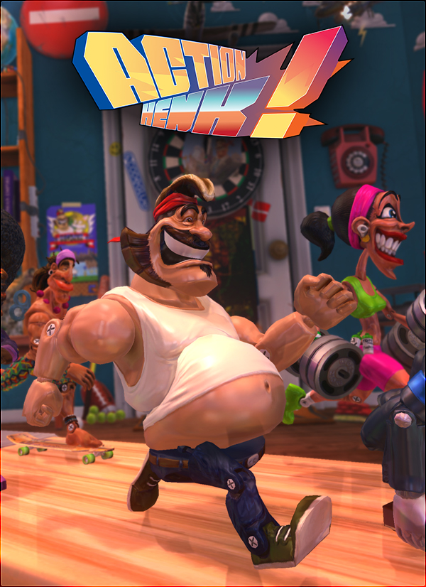 Action Henk game cover